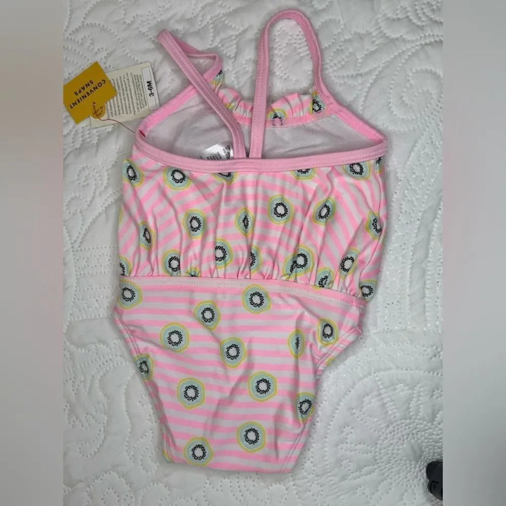 NWT Cat & Jack Swimsuit with Bow
